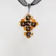Small Cross - Ululani-Black Organza - 2